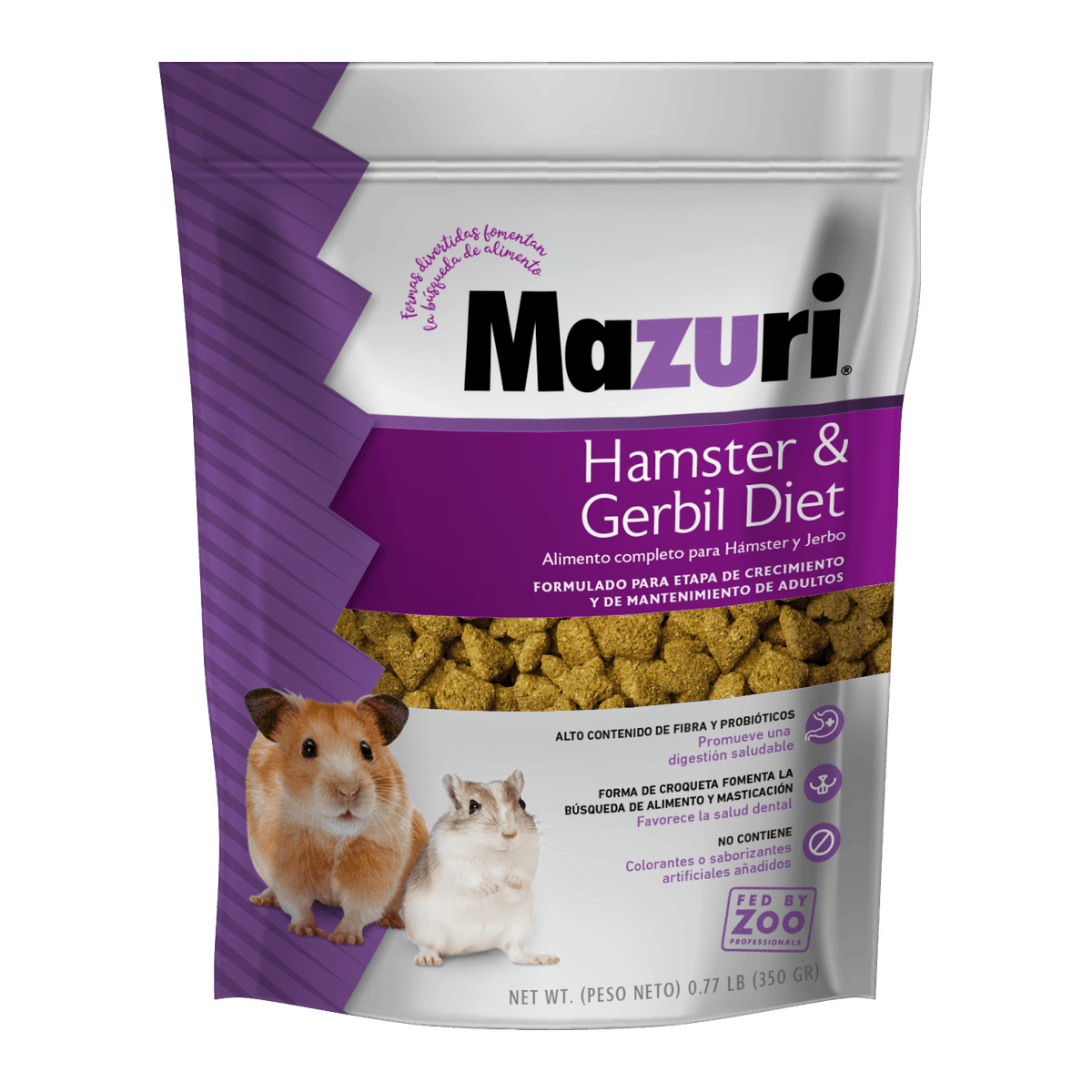 Mazuri Hámster y Jerbo 350 Gr