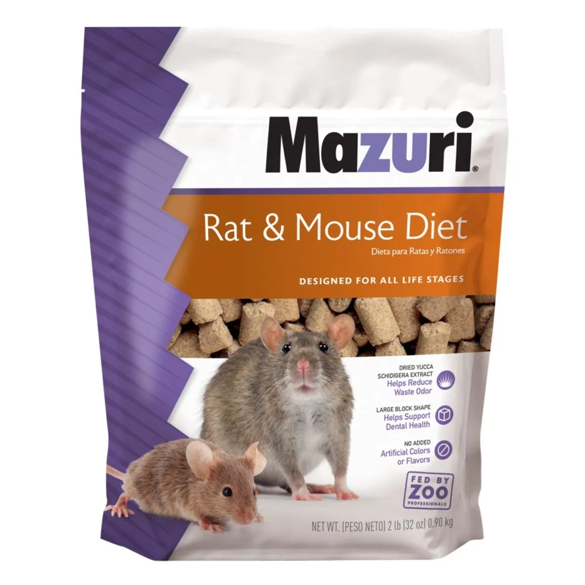 Mazuri Ratas y Ratones 0.9 Kg