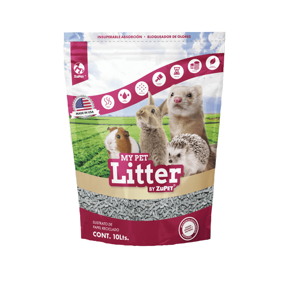 Sustrato Zupet My Pet Litter 10 L
