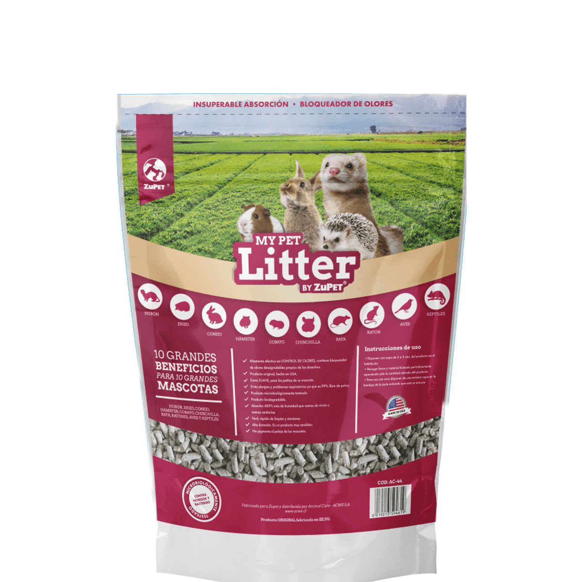 Sustrato Zupet My Pet Litter 10 L - Imagen 3