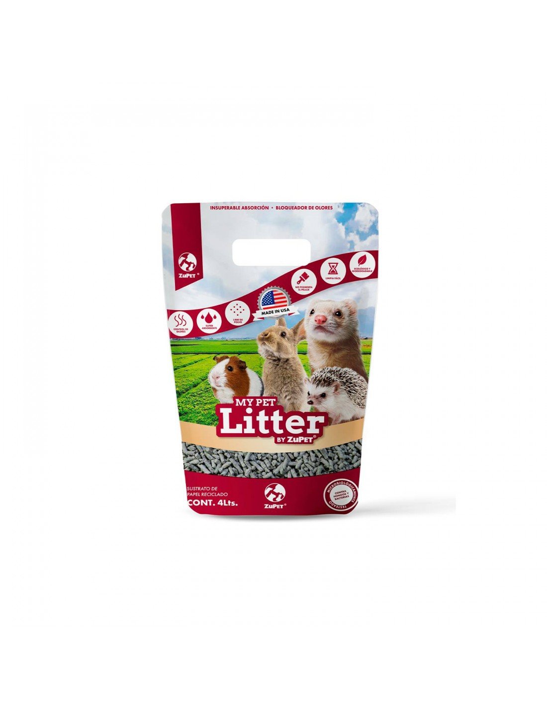 Sustrato Zupet My Pet Litter 4 L